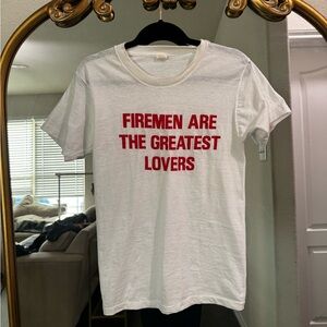 Vintage Firemen Are The Greatest Lovers T-Shirt
